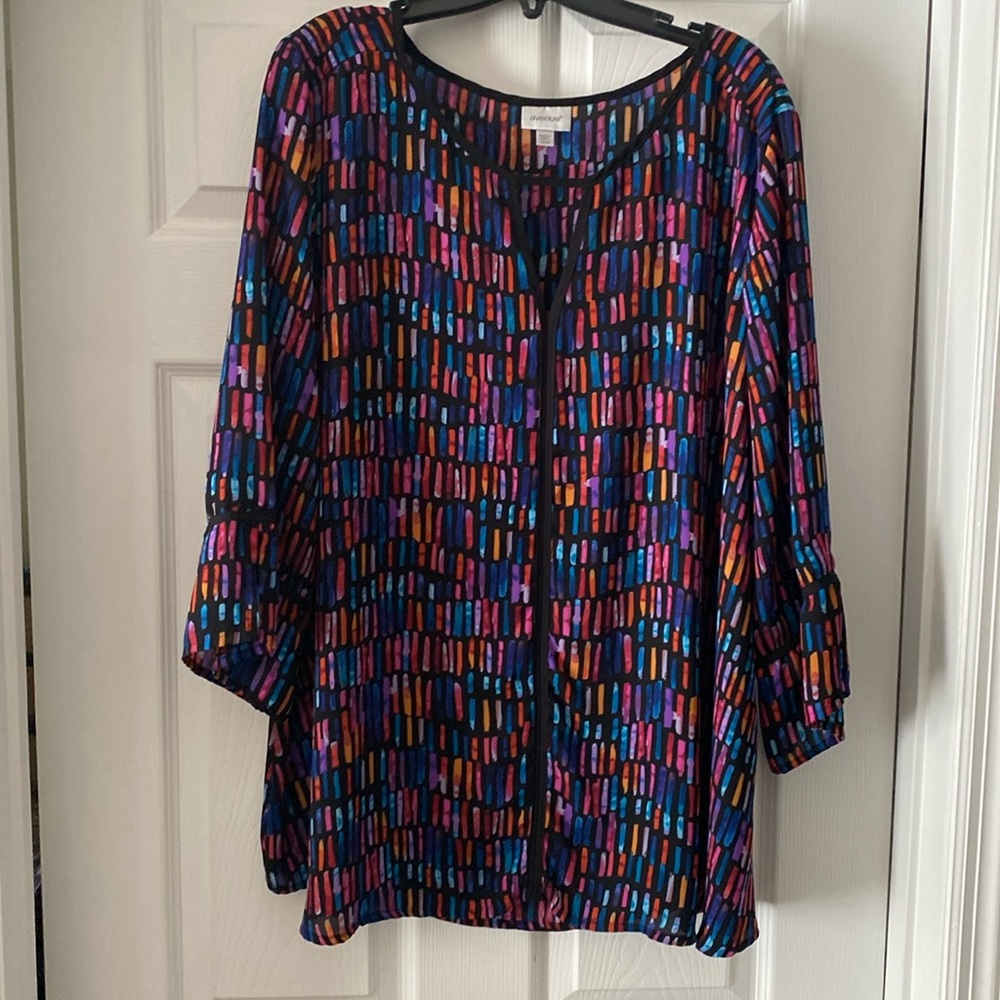 Multicolored Work Blouse size 22/24